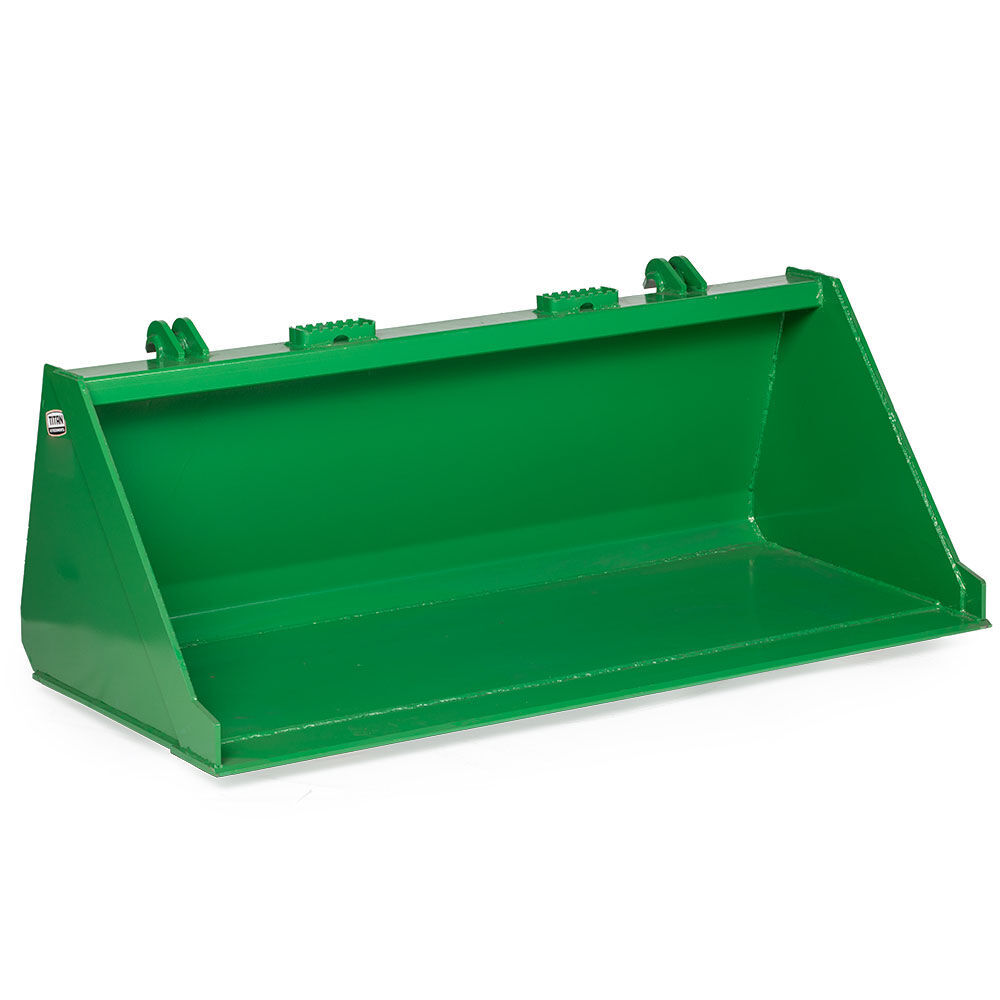 Titan Attachments 5FT Dirt Bucket Attachment Fits John Deere Hook And Pin