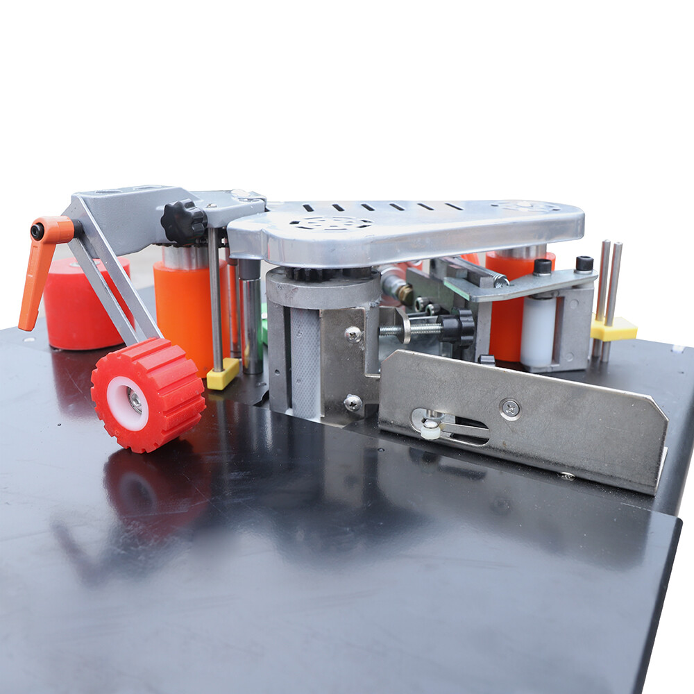 1200W Portable Edge Bander Machine Double Side Gluing Wood Banding Machine 110V