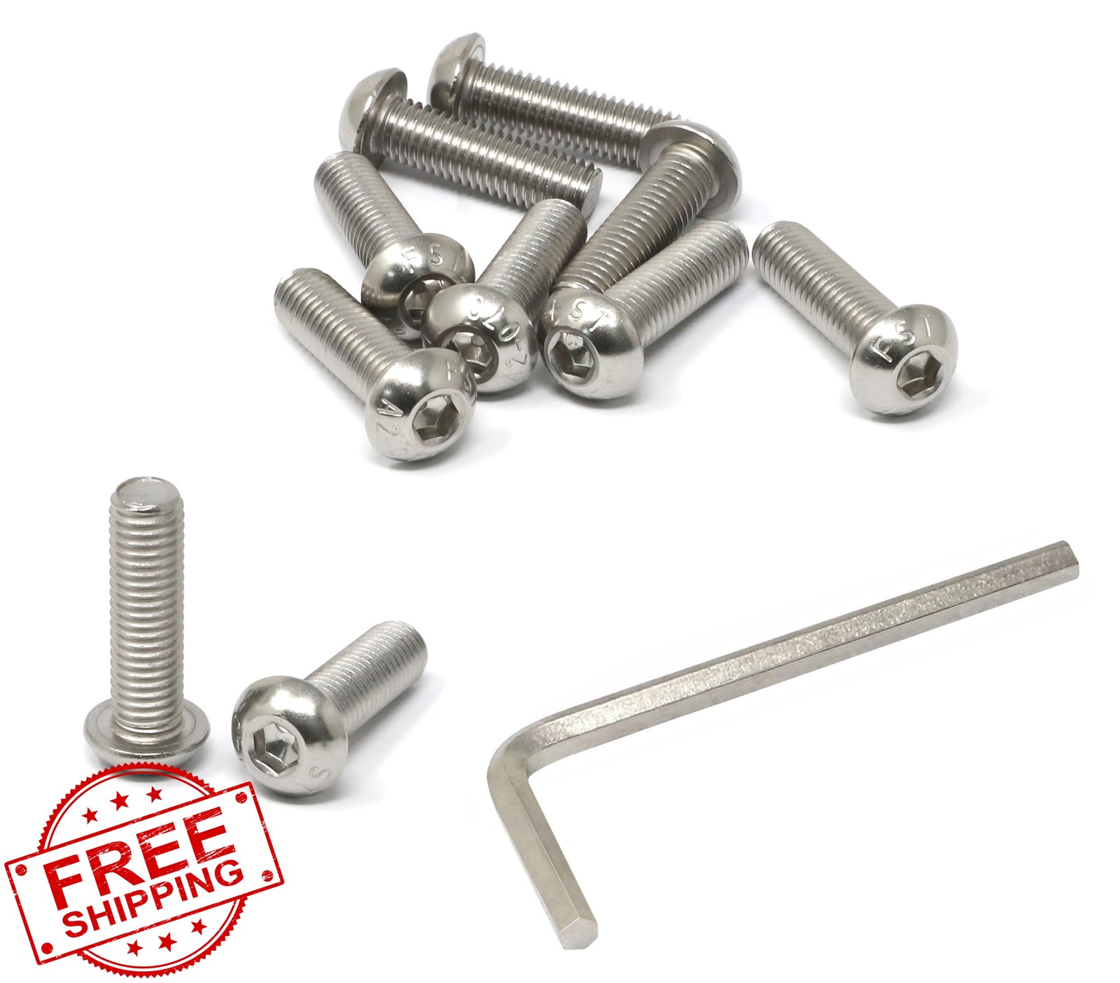 iexcell M10x35mm Hex Socket Cap Screws 10Pcs
