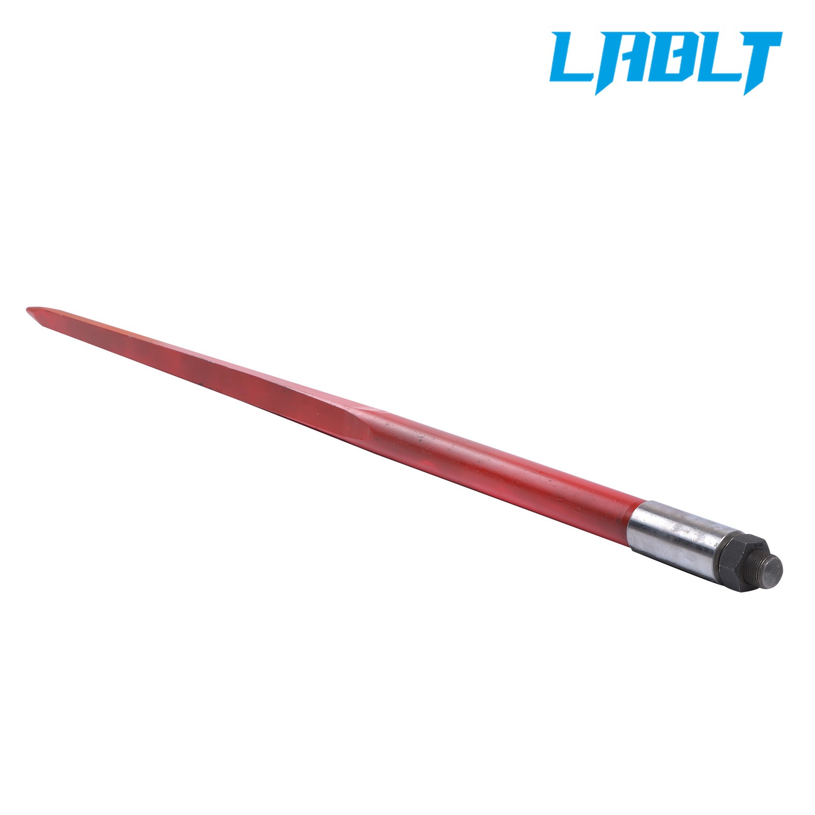 LABLT 49″ Square Hay Spike Bale Spear Wide Tine Spike Skid Conus For Tractor