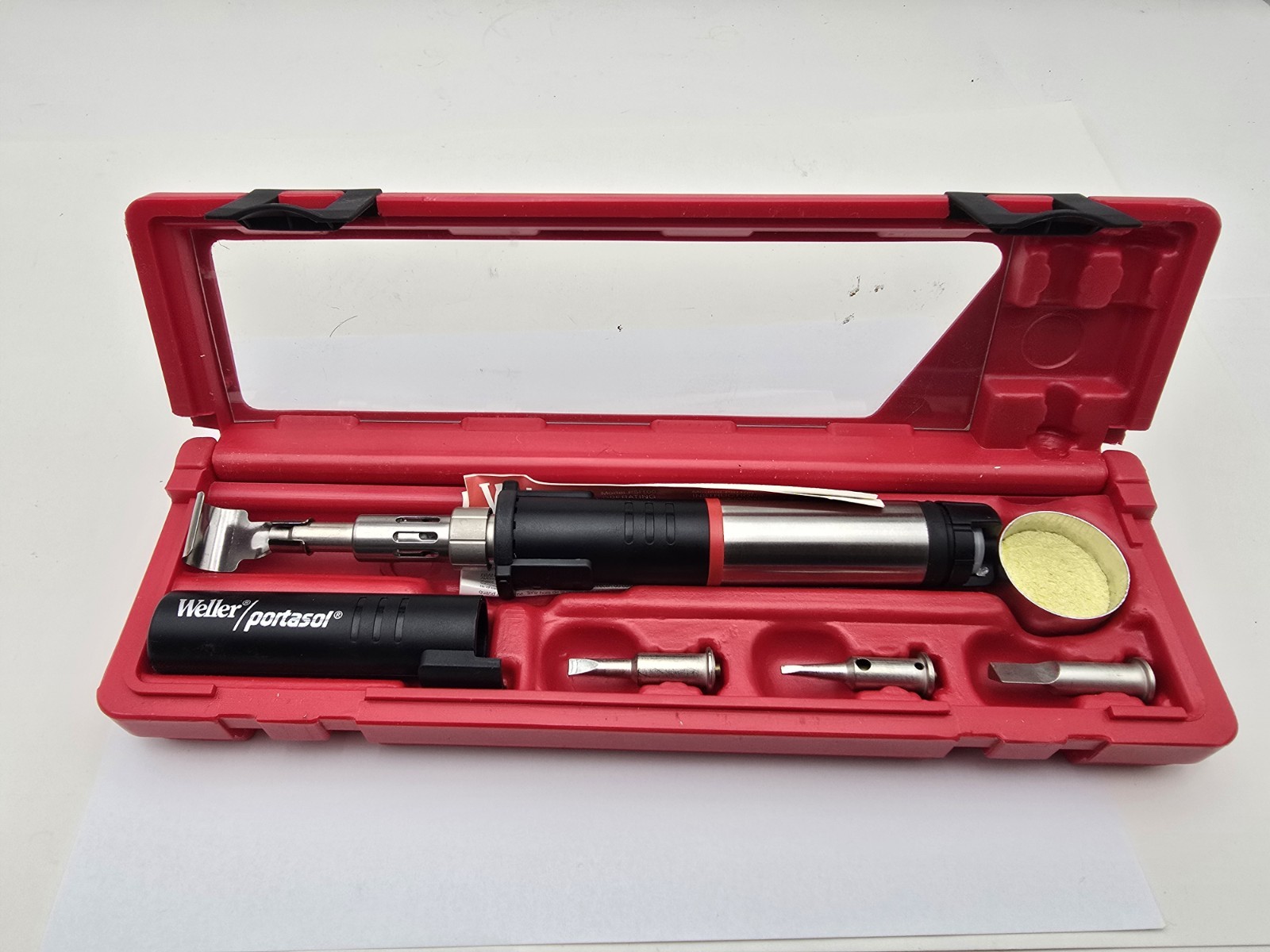 Weller PSI100K Portasol Self-Igniting Soldering Iron Kit Cordless