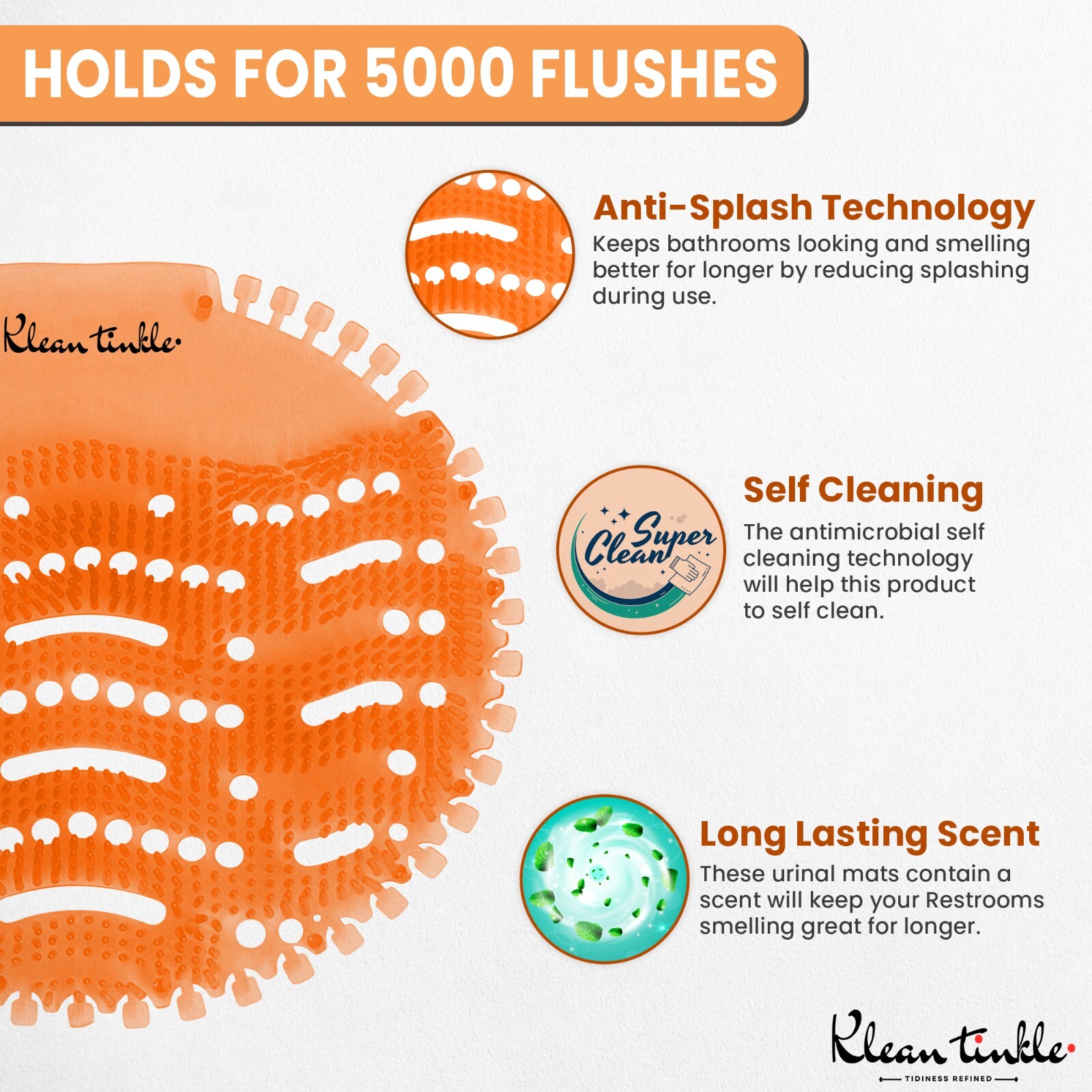 Mens Bathroom Urinal Screens Deodorizing Toilet Scented Freshener Filters 3 – 50