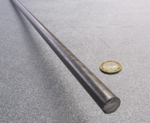 4140 Alloy Steel CF Rod Round Bar, 7/16″ Dia. x 2 Ft Length, 3 Units, 6 Ft