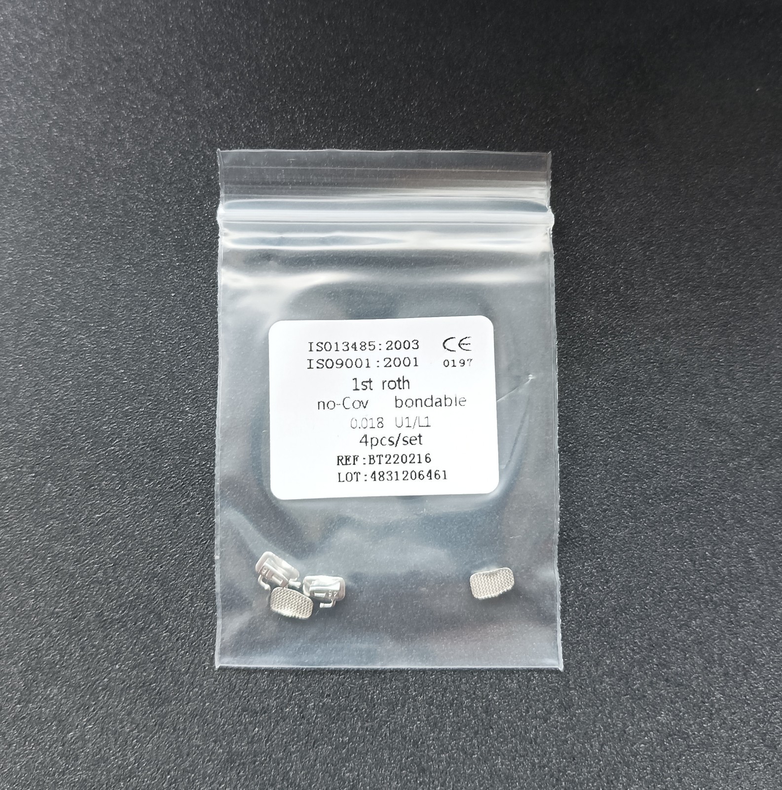 50Set Dental Orthodontic Buccal Tubes 1st Molar Roth 022/018 Bondable Non-Co