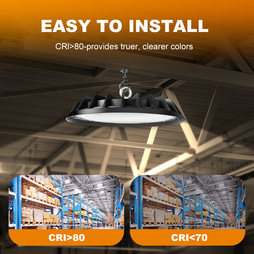 10 Pack 200W UFO Led High Bay Light Commercial Industrial Warehouse Shop Light