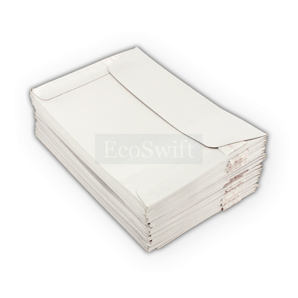 25 – 12.5″ x 9.5″ EcoSwift White Photo Ship Flats Cardboard Envelope Mailers