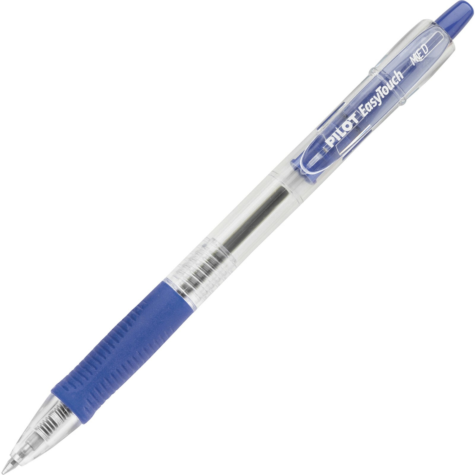 32221 Pilot EasyTouch Ballpoint RT Pen, Medium Point, Blue Ink, Pack of 12