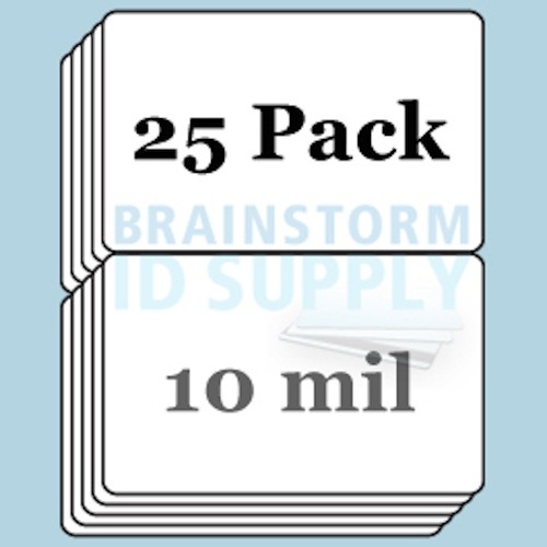 10 mil Credit Card(CR80) Size Butterfly Laminate Pouches for Teslin – 25 pack