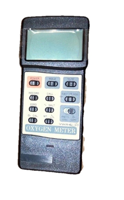 VWR Dissolved Oxygen Meter 0 to 20 mg/L (DO), 21800-022, New Old Stock -NO PROBE