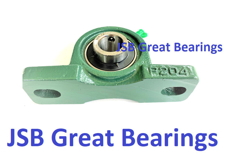 UCP205-16 Solid Based Pillow Block Bearing Double Seals 1″ ID 2-Bolt