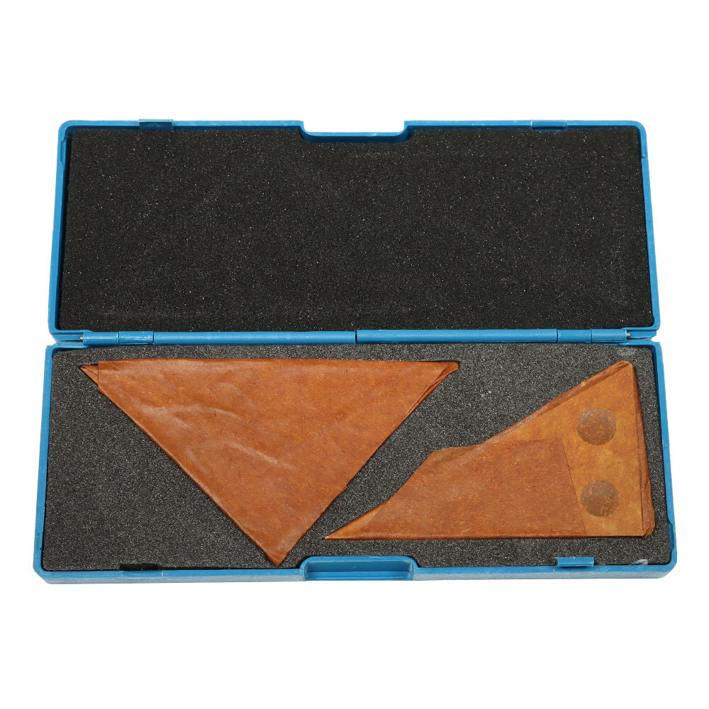 2PC 45 45 90 Degree Angle Blocks 30 60 90 Degree Angle Machinist Plate 0.0001″