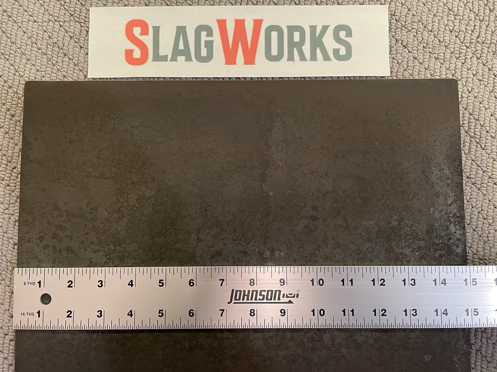 1/4x15x15 inch steel plate 15”x15” A36 Hot Roll Flat .25″ Thick