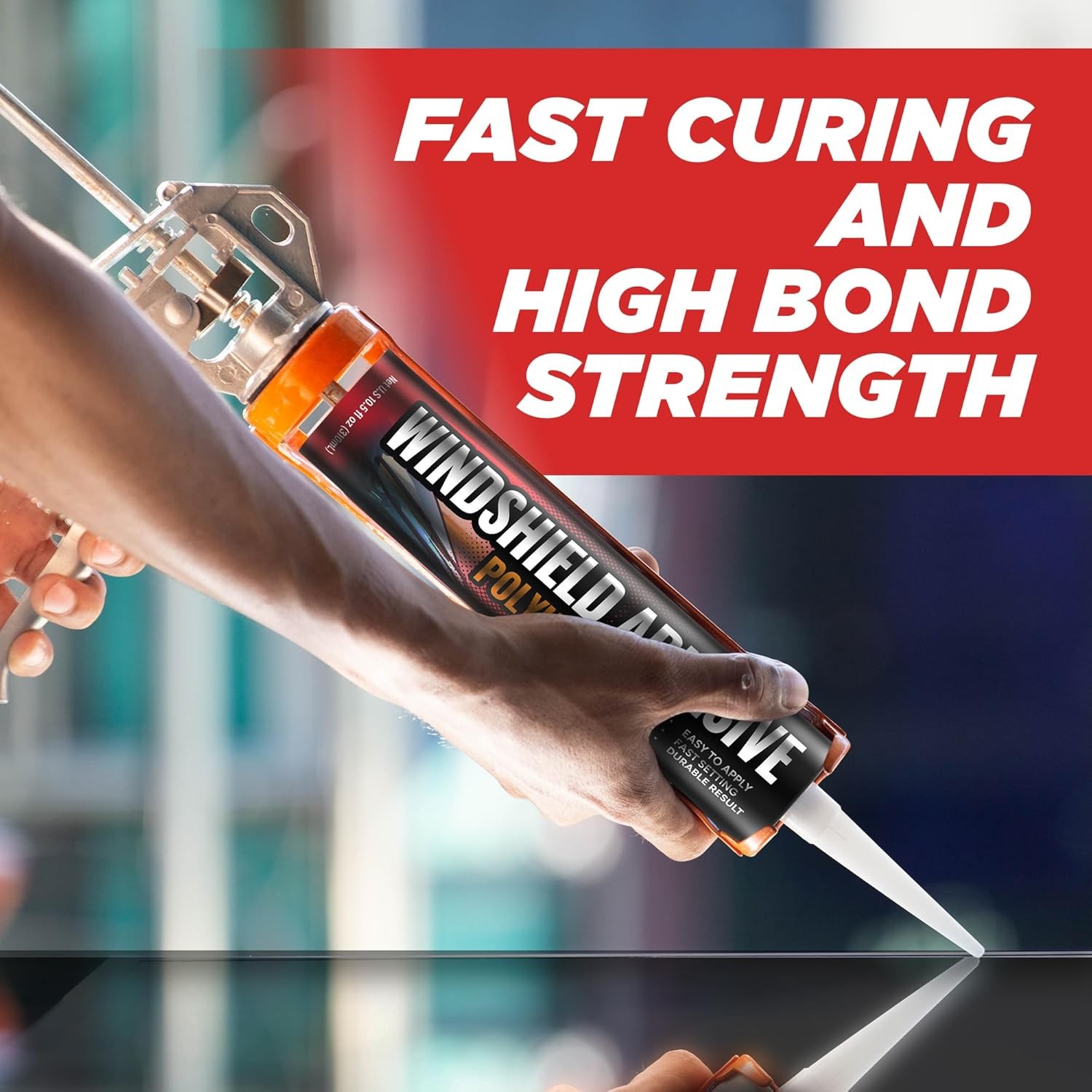 Polyurethane Windshield Adhesive – Quick Curing & Weather Resistant Auto Glass