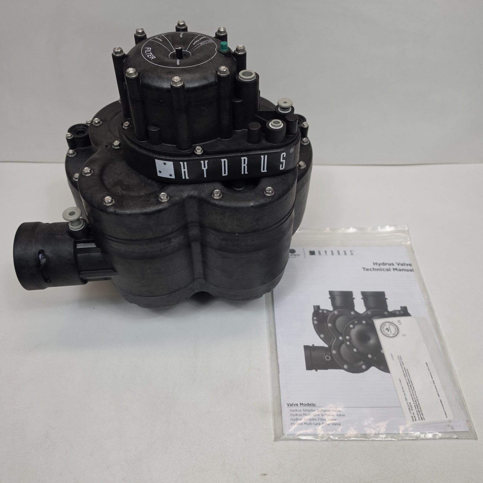 KINETICO HYDRUS FILTER VALVE MULTITANK H12180. Read description. !AS IS!