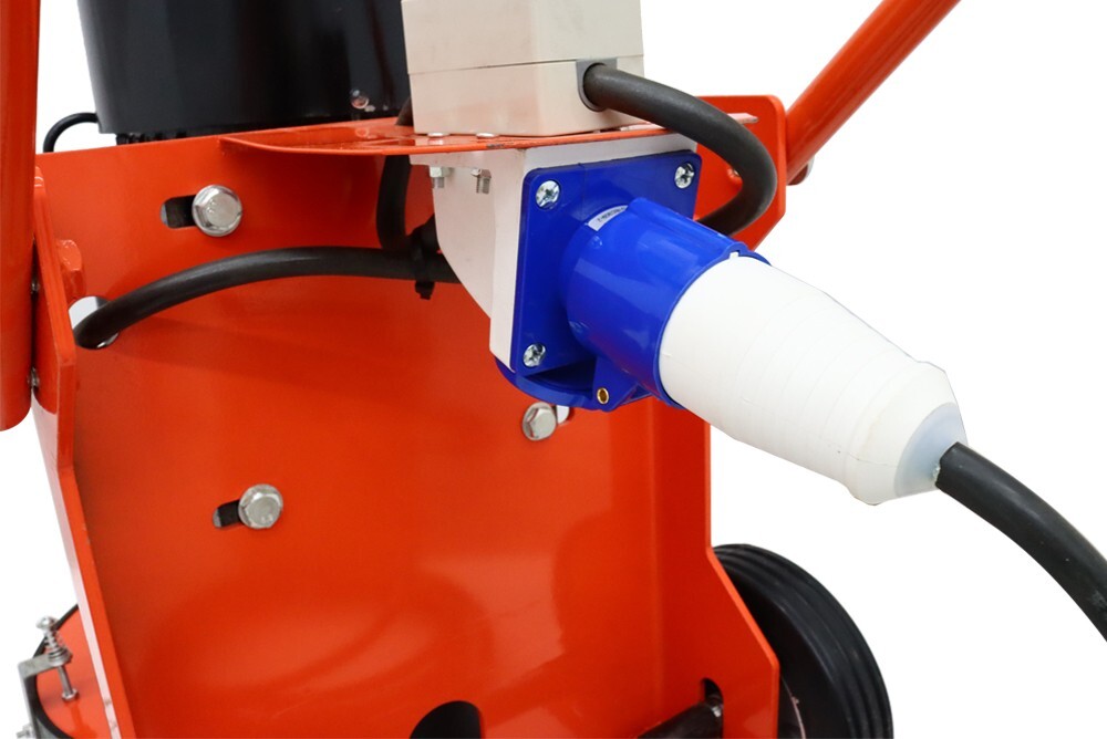 Concrete Hand-powered Floor Grinder 220V 4KW Engineering Equipment Industrial