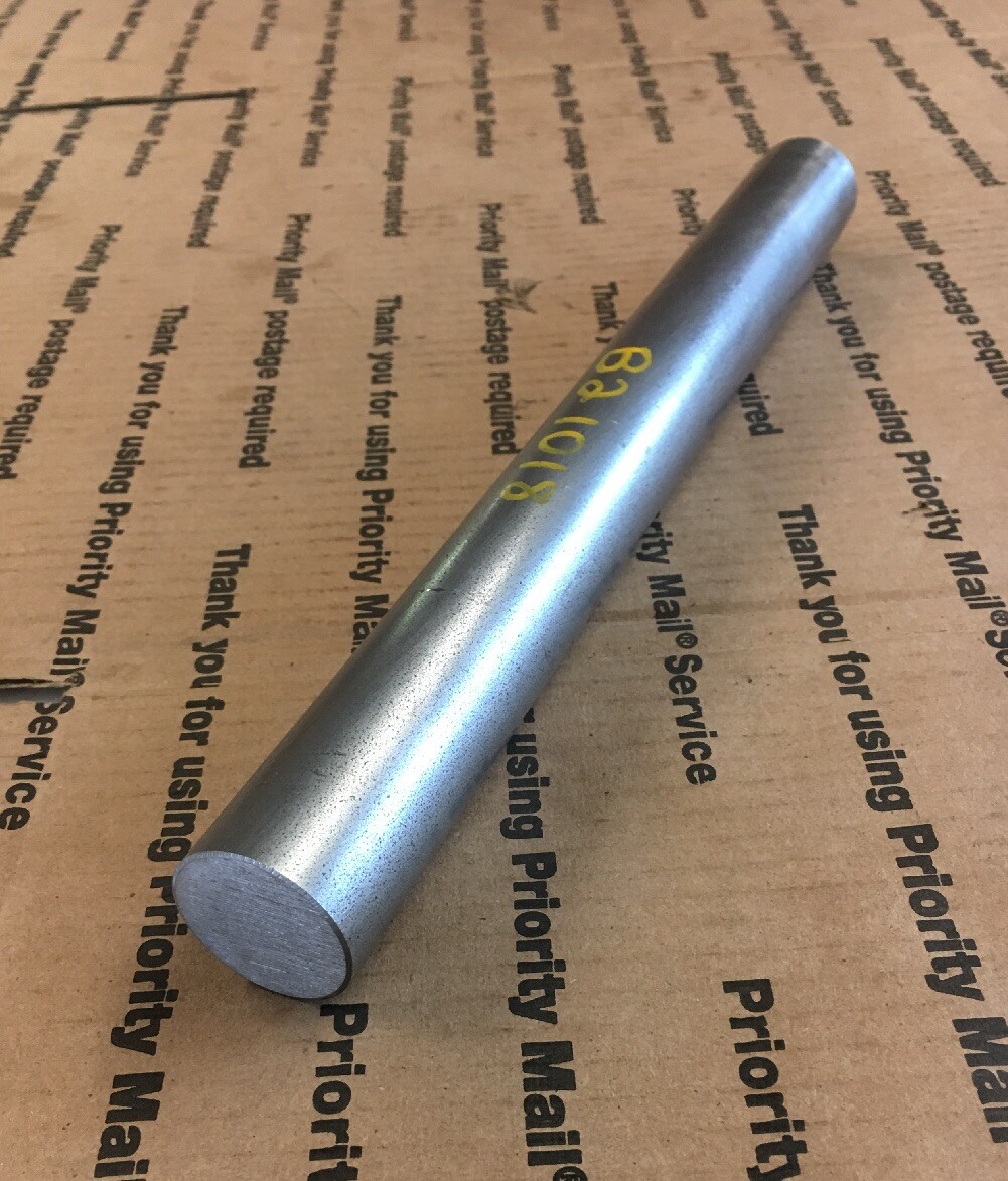1 1/4” Round Steel Bar Stock Lathe Machining Shaft Blacksmith 8” Long 1018 CR