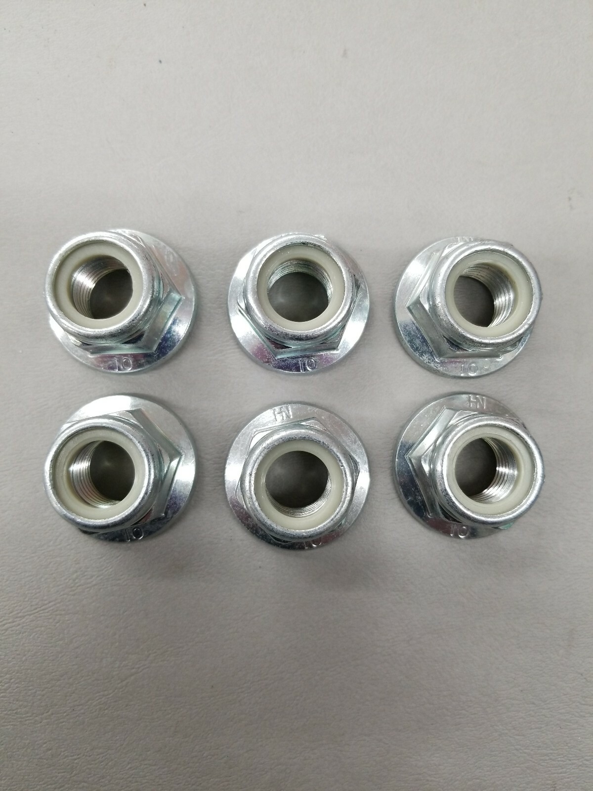 (6) Arctic Cat 1423-436 M16-2.0 Metric Hex Flange Nylock DIN 6926 Cl 10.9