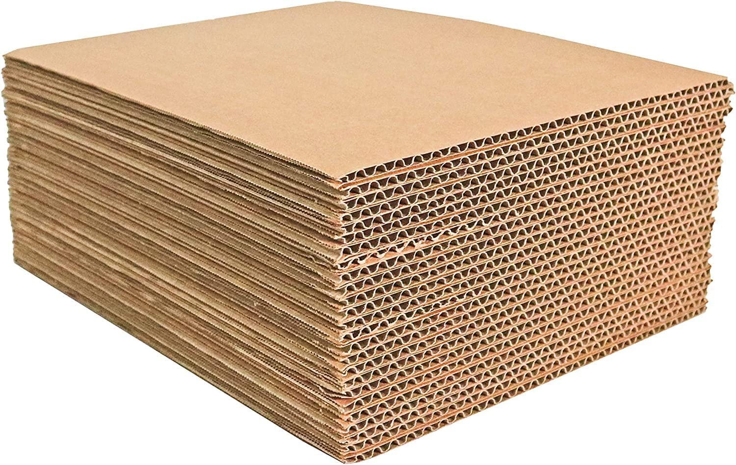 25 11×14 Cardboard Corrugated Pads Inserts Filler Sheet 11 x 14