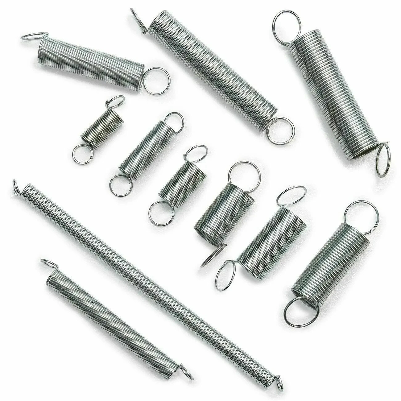 New 5 Pack Zinc Plated Extension Spring 5/32 3/16 13/64 7/32 1/4 9/32 5/16 11/32