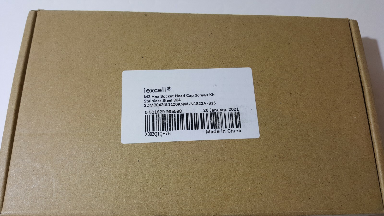 iExcell 1120 Pcs M3 x 45681012141618202530 mm Thread Pitch 0.5mm Stainless Steel