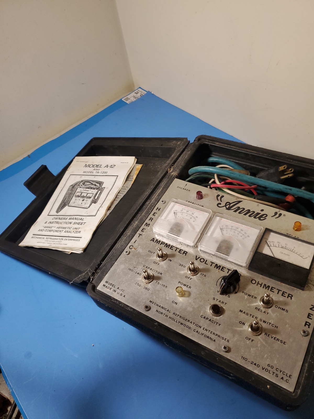 Imperial Eastman Annie Model A-12 Hermetic Unit & Component Analyzer