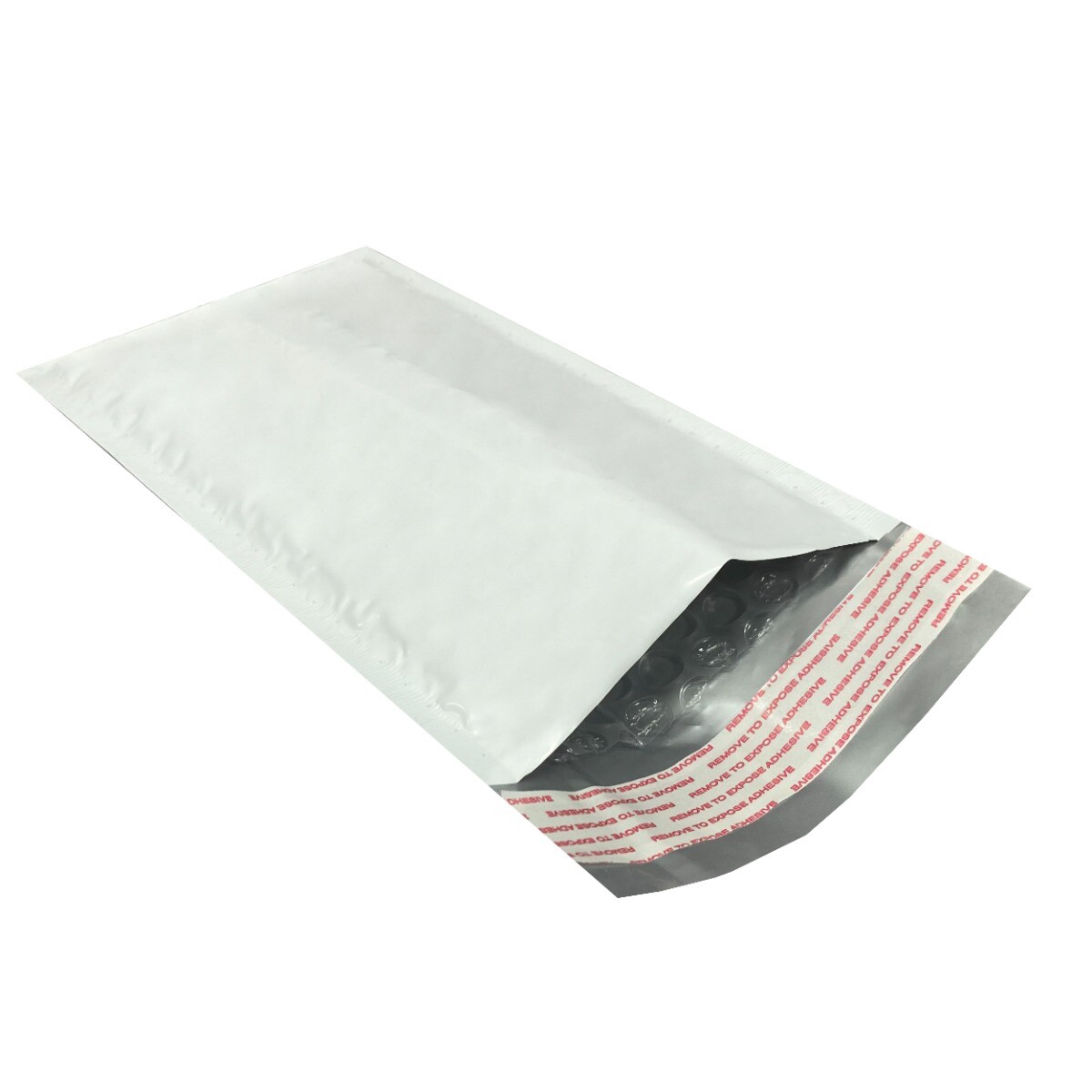 UOFFICE 100 White Poly Bubble Mailer Bags 4×8″ – #000 Envelopes Self-Sealing