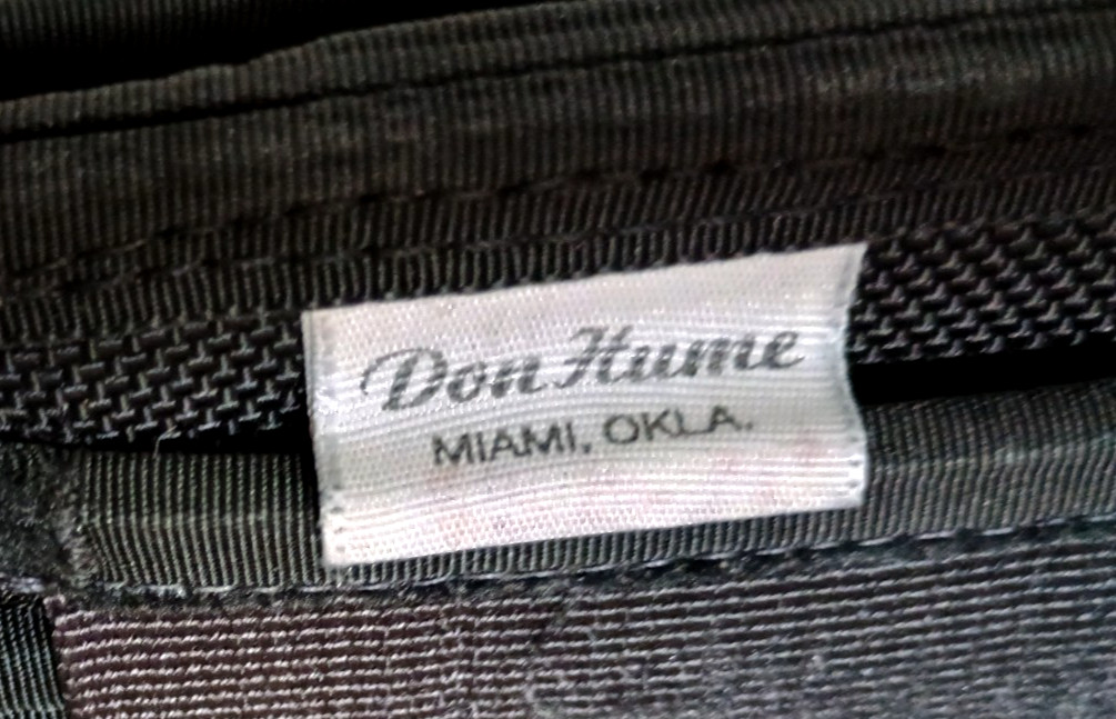 Don Hume Duty Belt Police Tactical Security Utility Nylon With Accessories Cuffs
