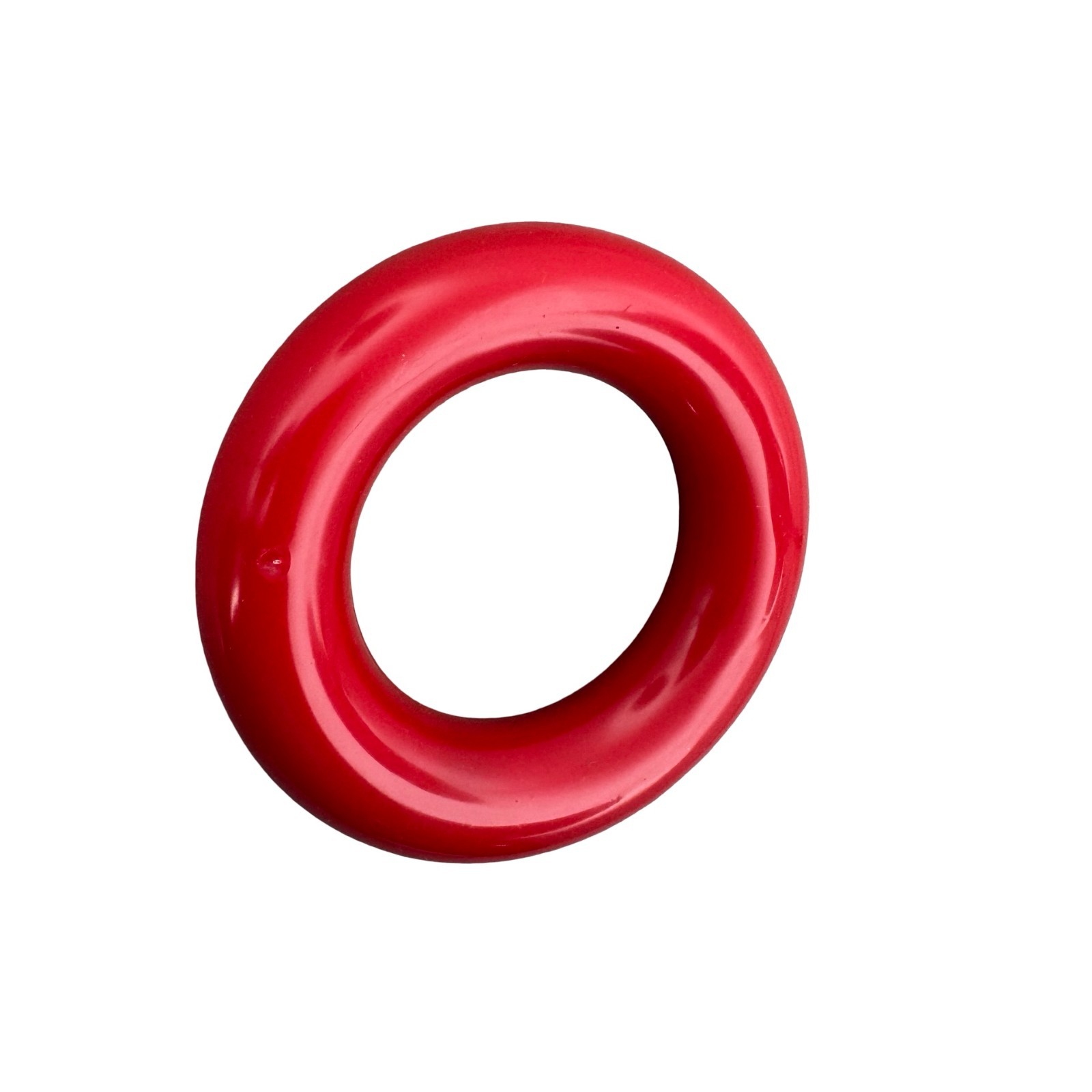 Red Vinyl-Coated Lead Ring Flask Weight for Laboratory Beakers/Flasks 10cm