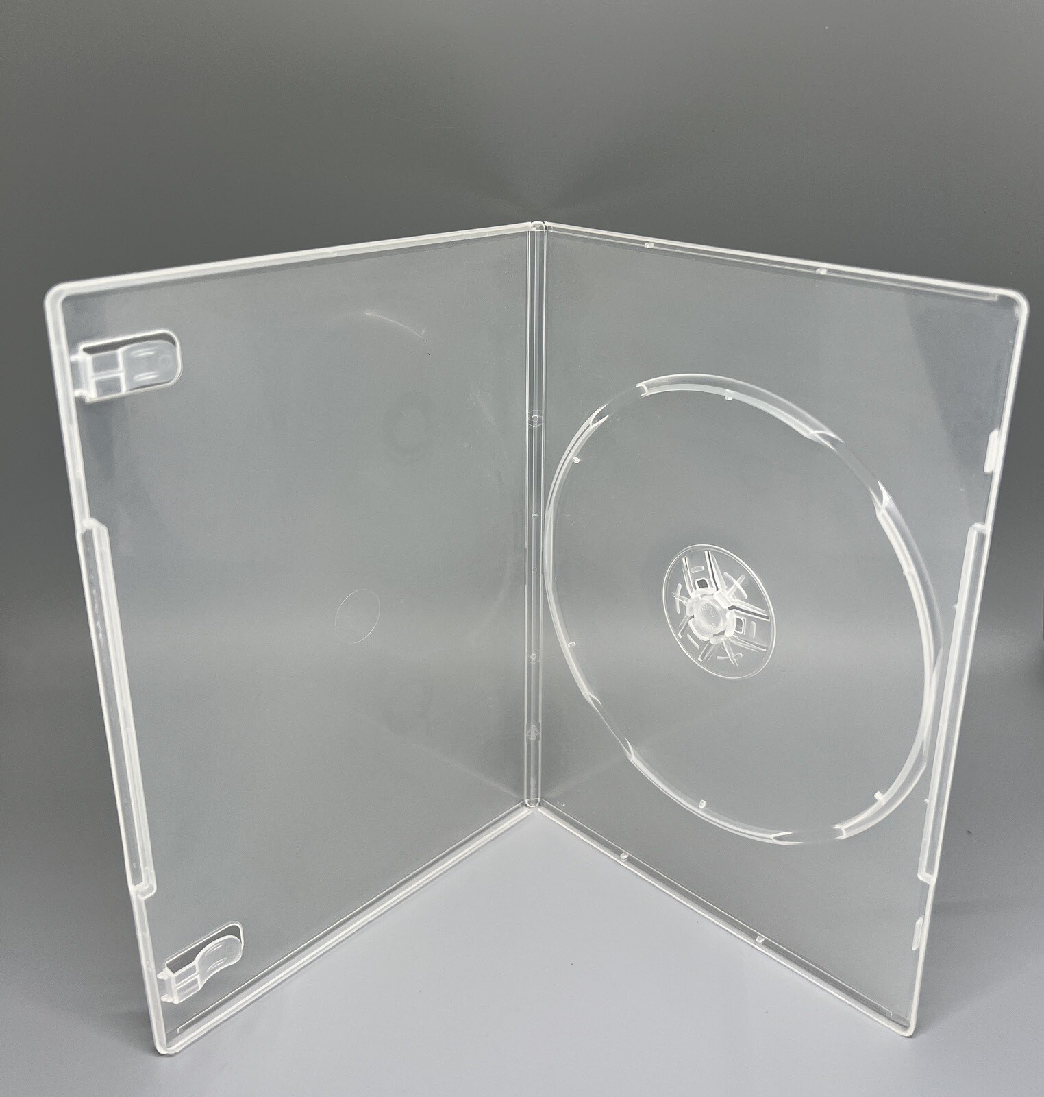 5 PCS NEW SLIM 7MM DVD BOX SUPER CLEAR SINGLE DVD CASE, SLEEVE, MADE IN US,#030