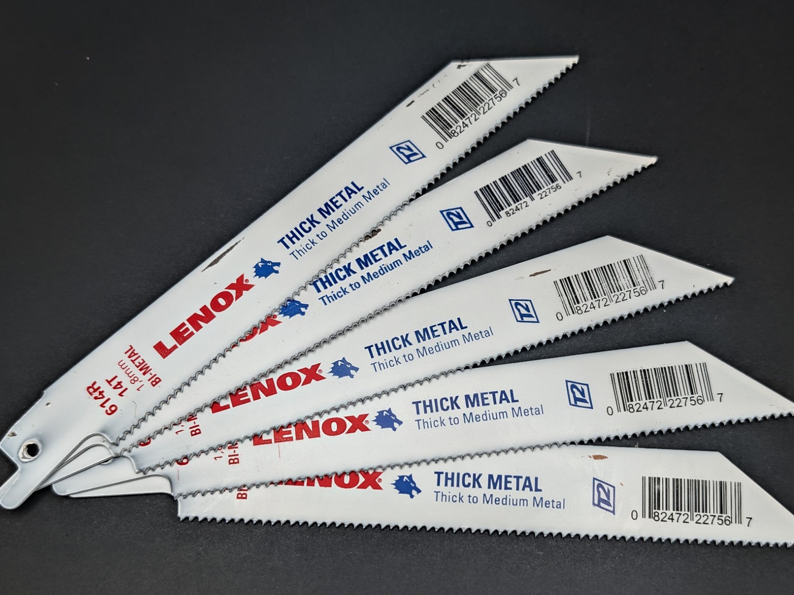 Lenox 614R 6″ 14 TPI Metal Cutting Reciprocating Saw Blades 5-Pack Bi-Metal