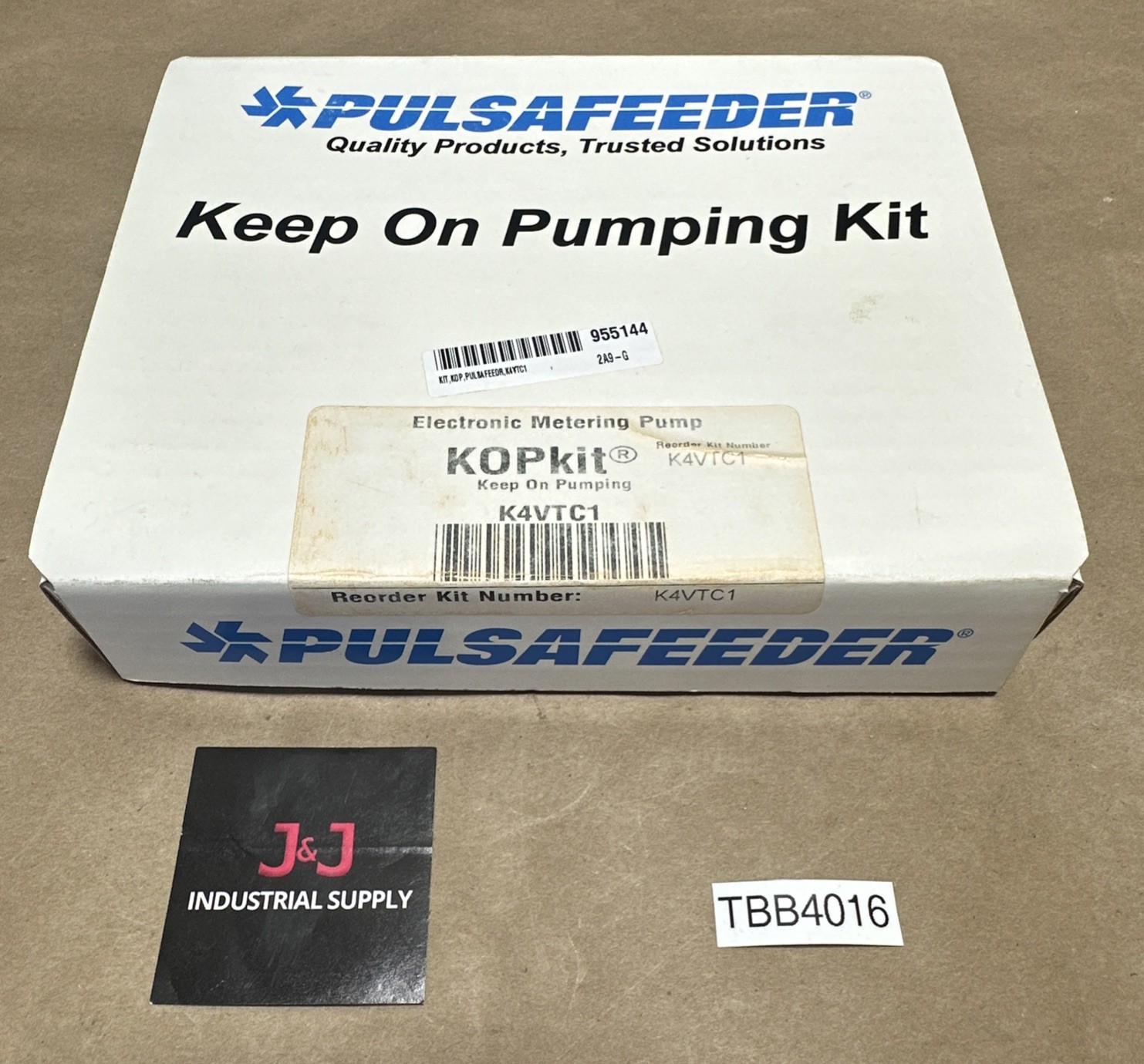 NEW IN BOX- PULSAFEEDER KOPkit K4VTC1 Electronic Metering Pump Kit || WARRANTY!