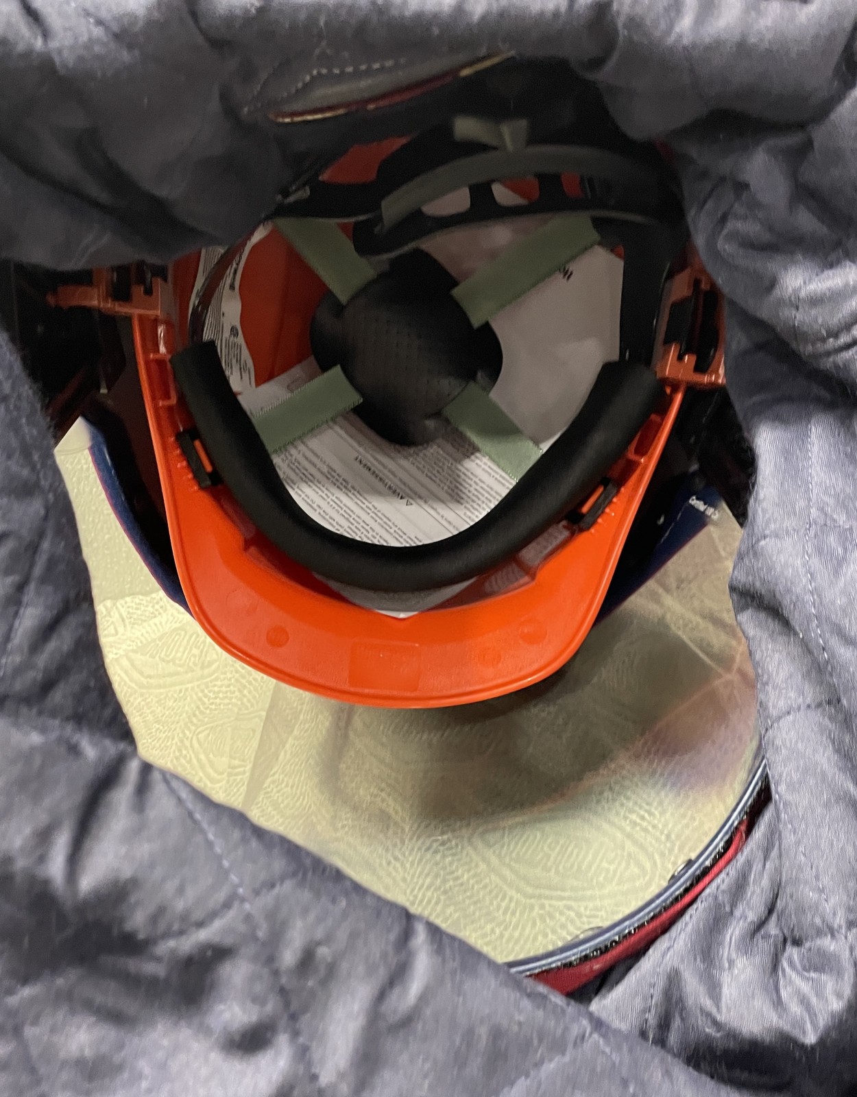 Salisbury Arc Flash Hood 4 PPE CAT Polycarbonate Window Red FH100PRG-RT-PP