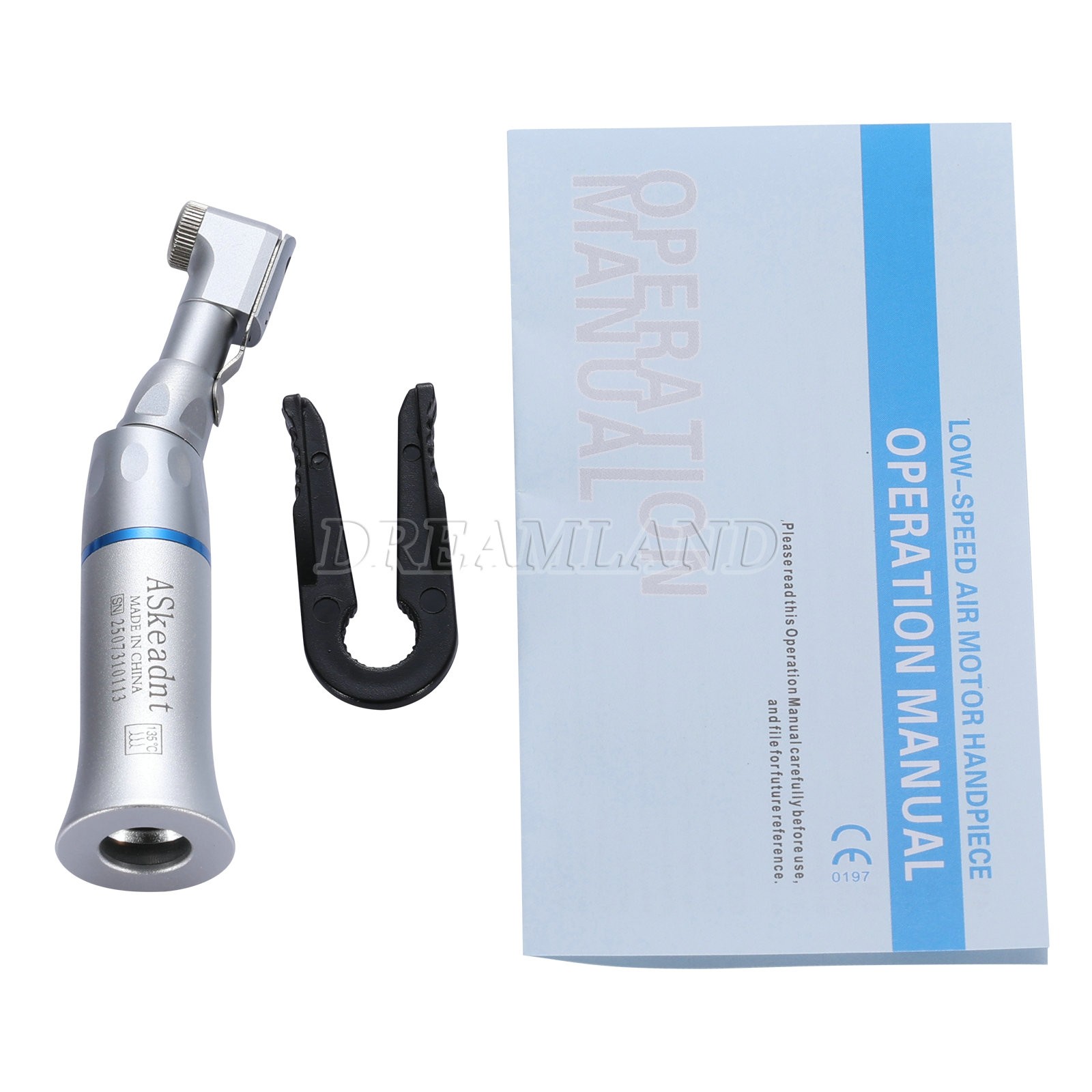 Dental Contra angle Handpiece Latch E type Slow low speed Fit NSK Motor YPWJ