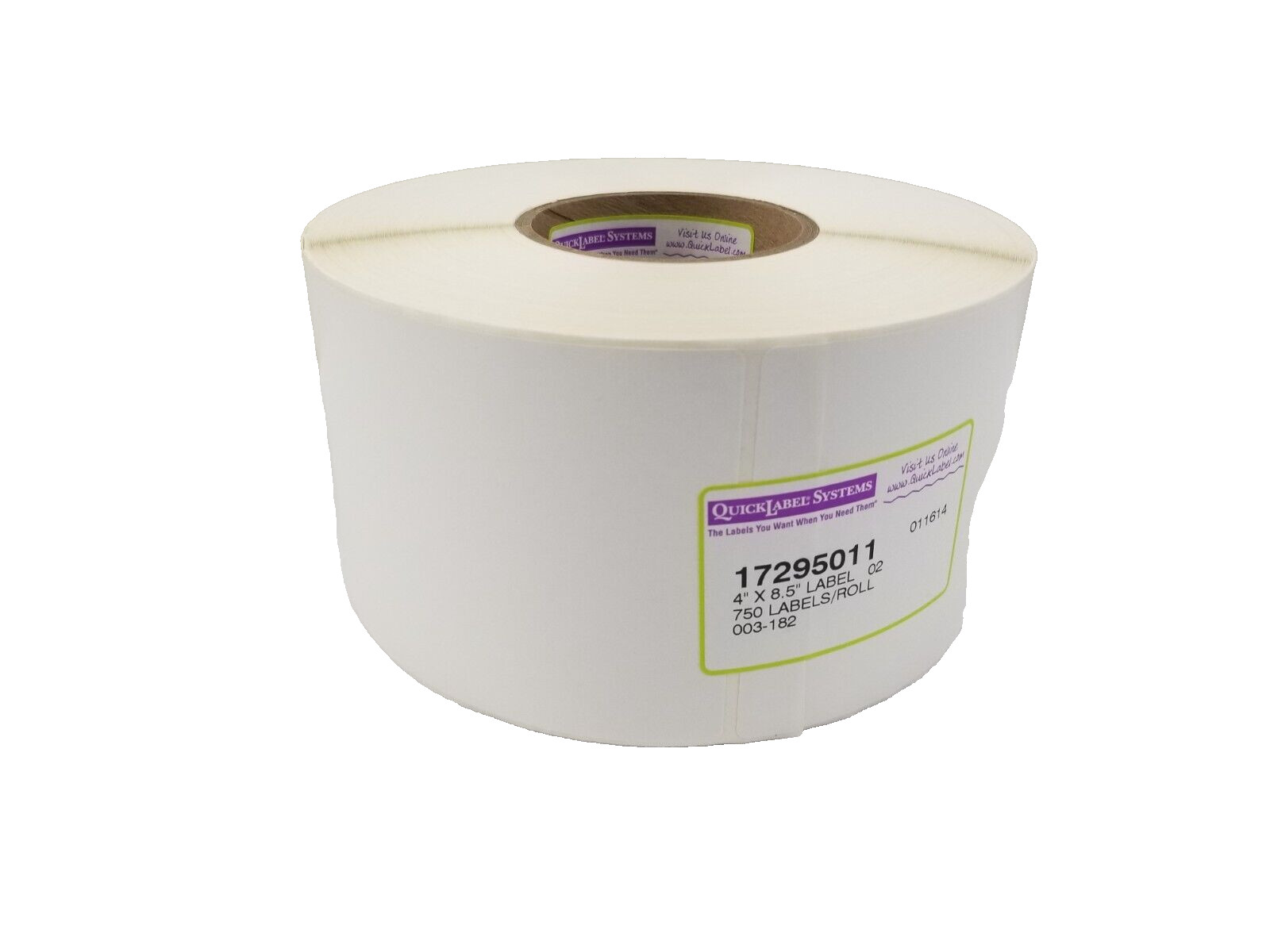 QuickLabel 4″ X 8.5″ Roll 750 Labels Thermal Printer