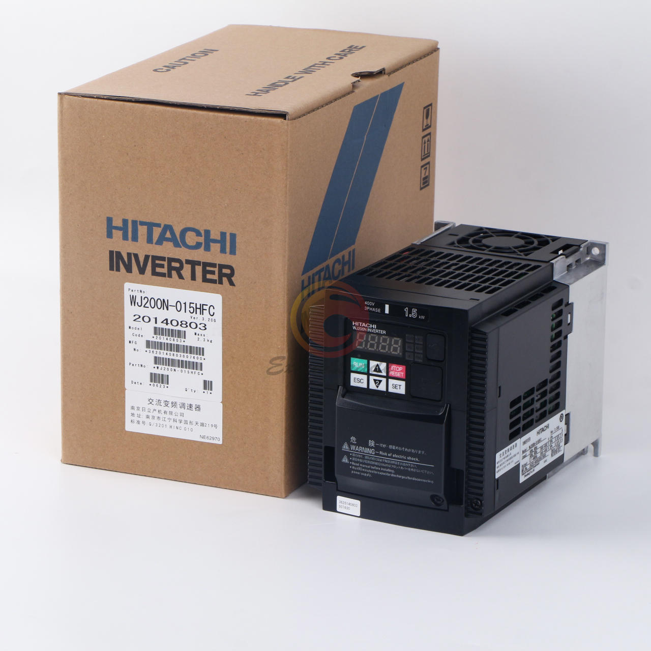 1PC NEW HITACHI INVERTER WJ200N-015HFC 1.5KW