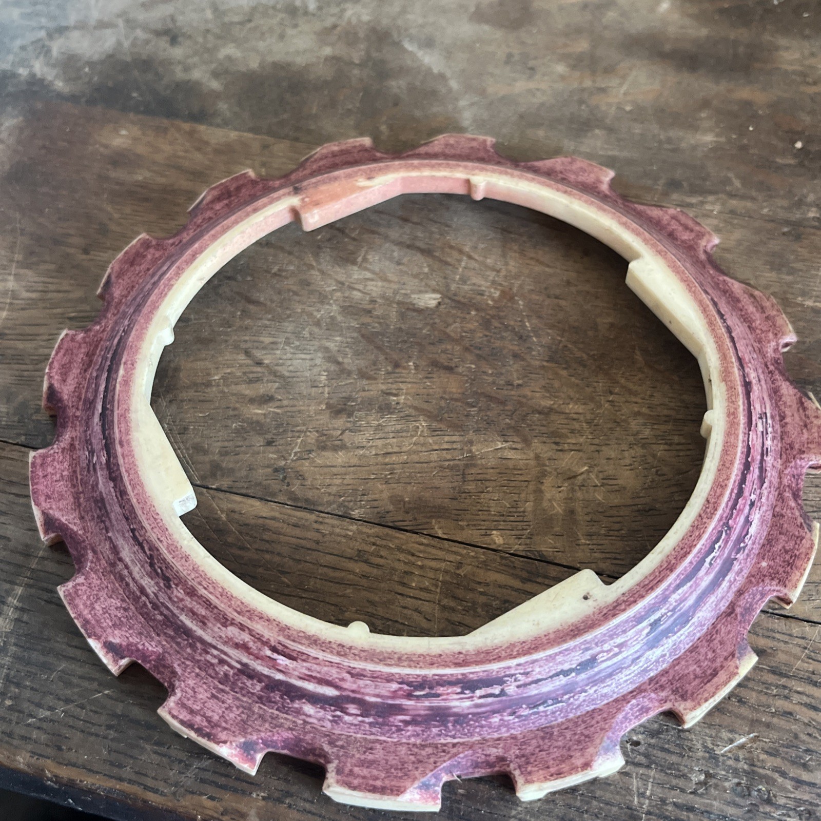 Used Lustran B6-16 Plastic Planter Seed Plate for John Deere