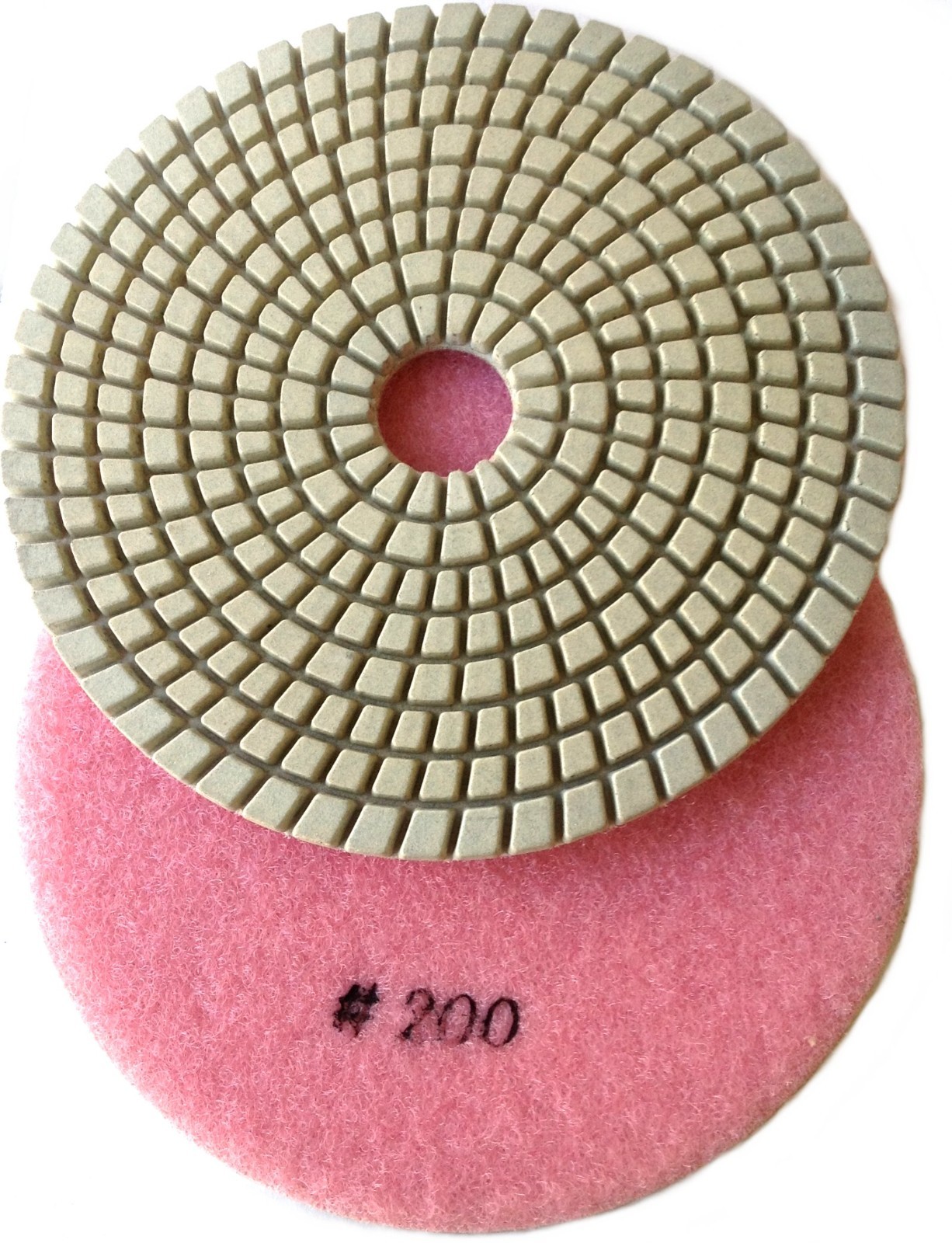 5 inch Diamond Polishing Pads WET 50-8000 Grit Granite Marble Stone Concrete