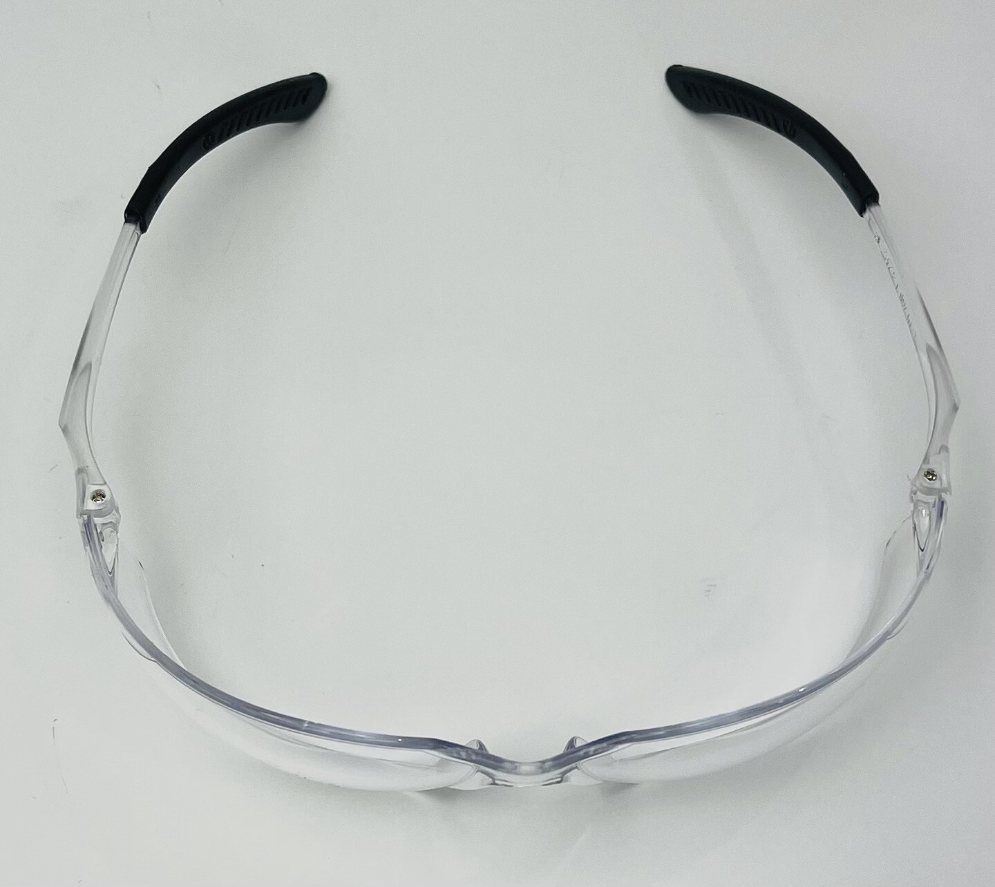 12 Pr NAPA Clear Safety Glasses Lens 99.9% UV Scratch Resistant W/RUBBER TEMPLE
