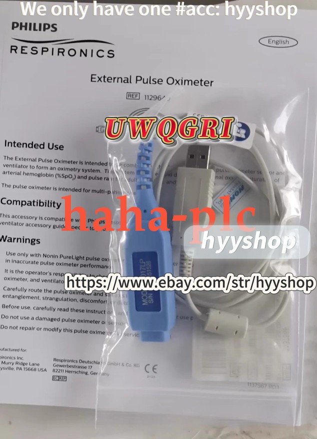 1PXpod Nonin XPOD 3017LP Reusable Sensor 30 Days Warranty Expedited Shipping DHL