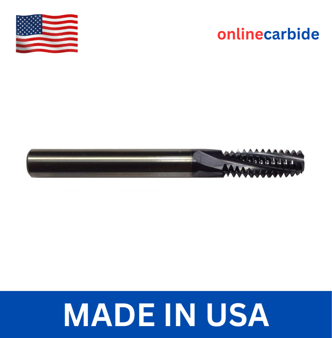 M4x.70 CARBIDE THREAD MILL – TiALN COATED