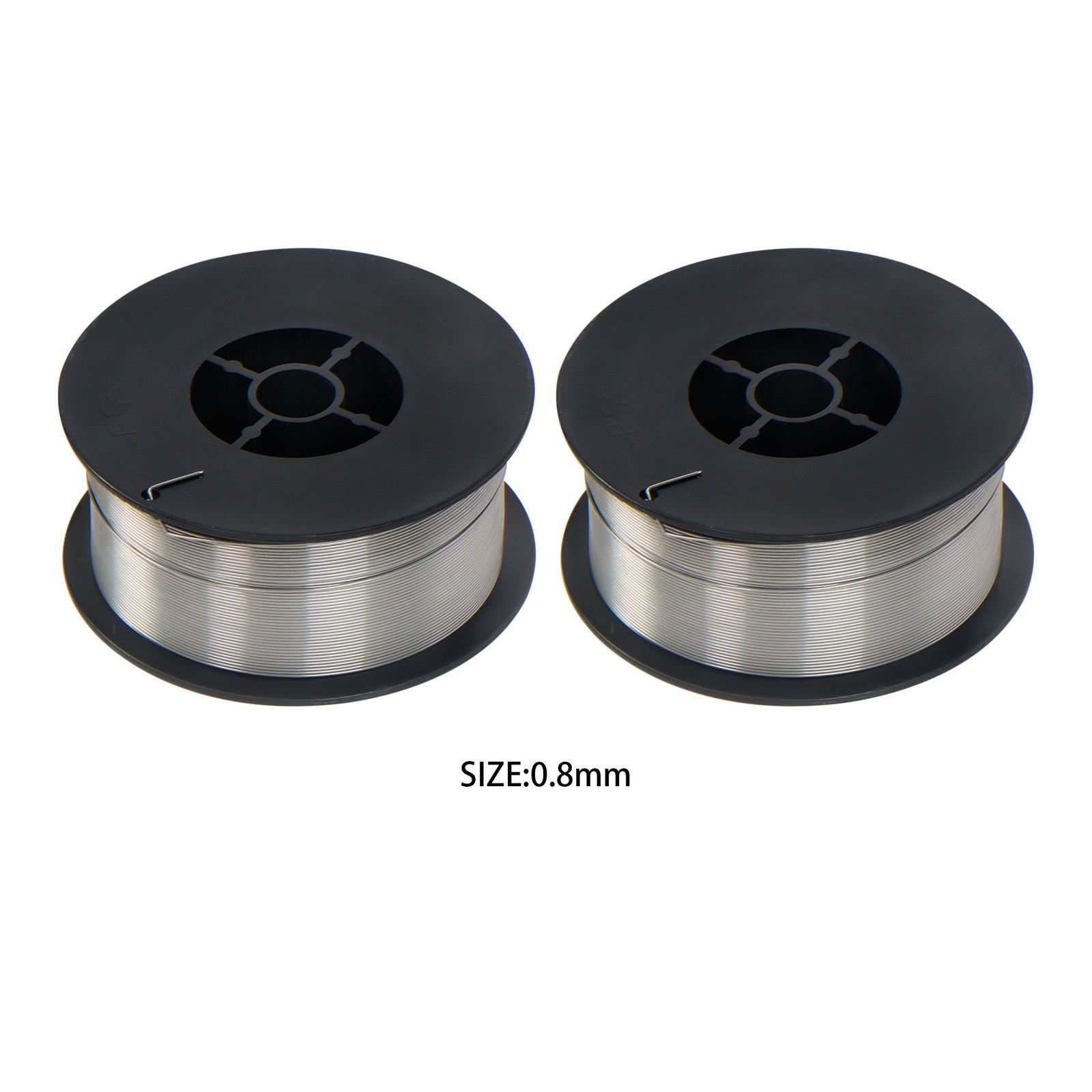 2-Pack 0.030″ Gasless Flux Core Wire, 2lb Each for MIG Welding Stainless Steel