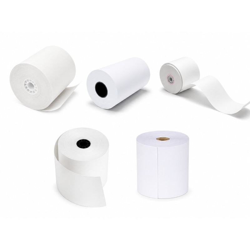 10x Premium Thermal Register Tape Paper Rolls 2 1/4 X 230 Ft POS Receipt Bulk 1c