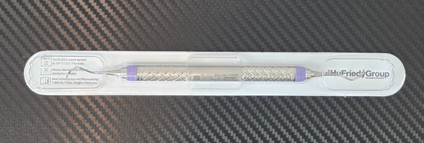Hu Friedy 204S Sickle Scaler EE2 #9 Harmony Ergonomic Handle #S204S9E2