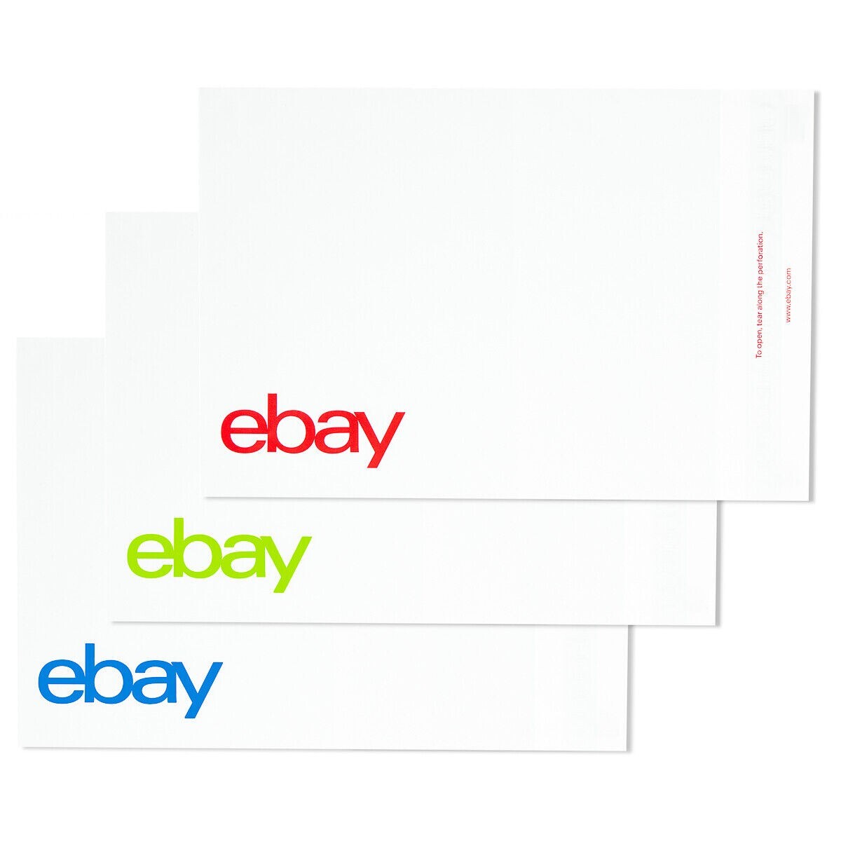 6.25″ x 8.5″ Polymailer (No padding) – Color Logo – 100 count NIB PJ1