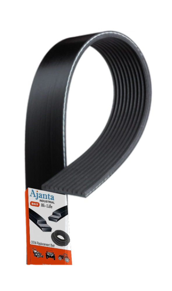 AJANTA INDUSTRIAL 580K5 Poly V-Belt 5 Rib Length 58″