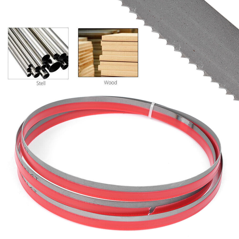 Fit Cutting Metal 93.5″ 93-1/2″ x 1/2″ x 14tpi M42 Bi-metal Band Saw Blades