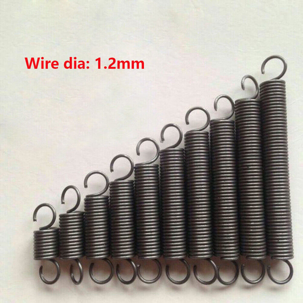 Expansion Spring Tension Extension Expanding Extending Springs Wire Dia.1.2mm