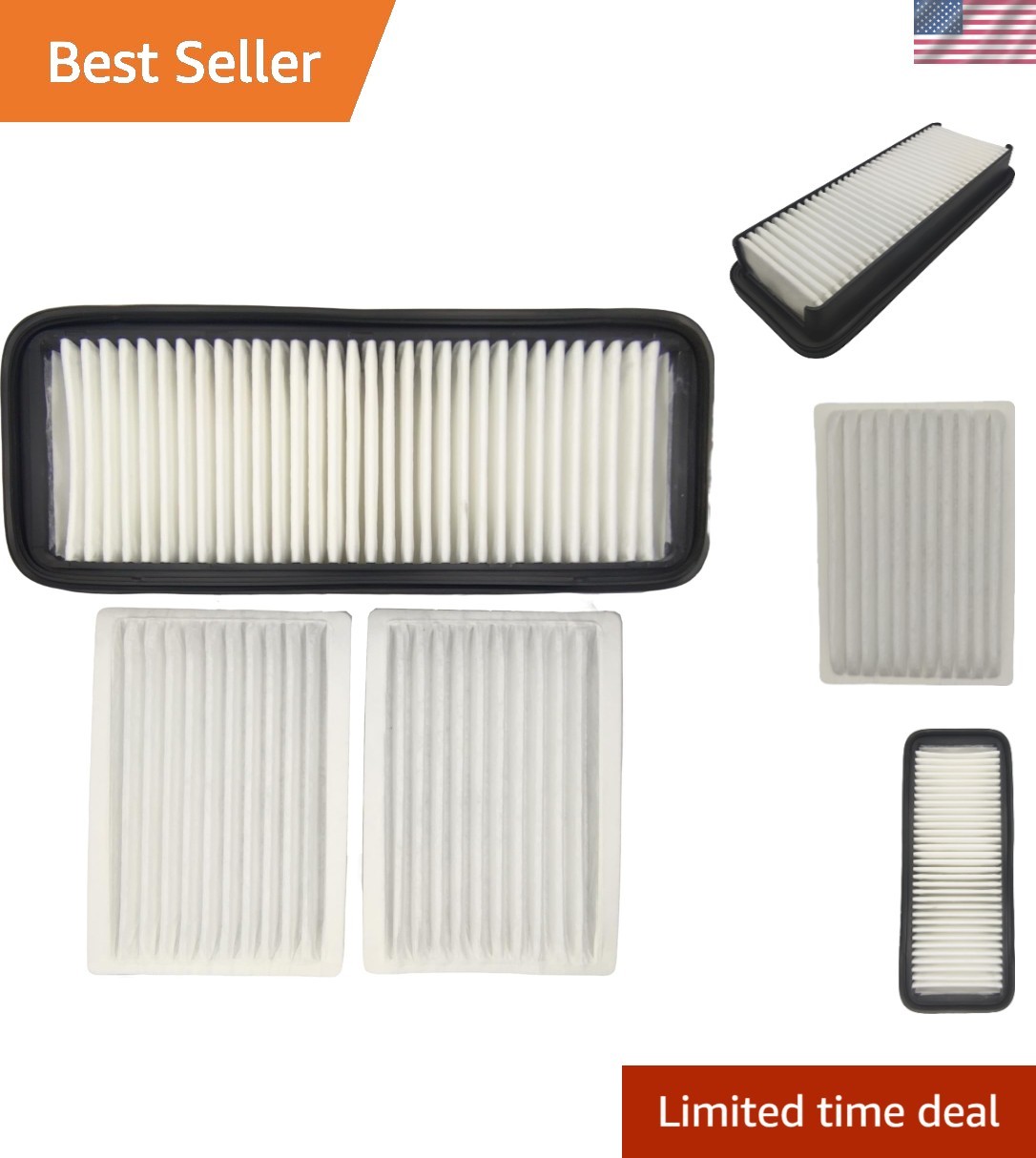 Cabin Air Filter Kit for Kubota Models 6A671-75090 – Fresh Air Guarantee