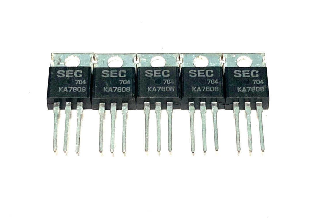 5 Pieces KA7808 SEC Transistor FREE Shipping within US!