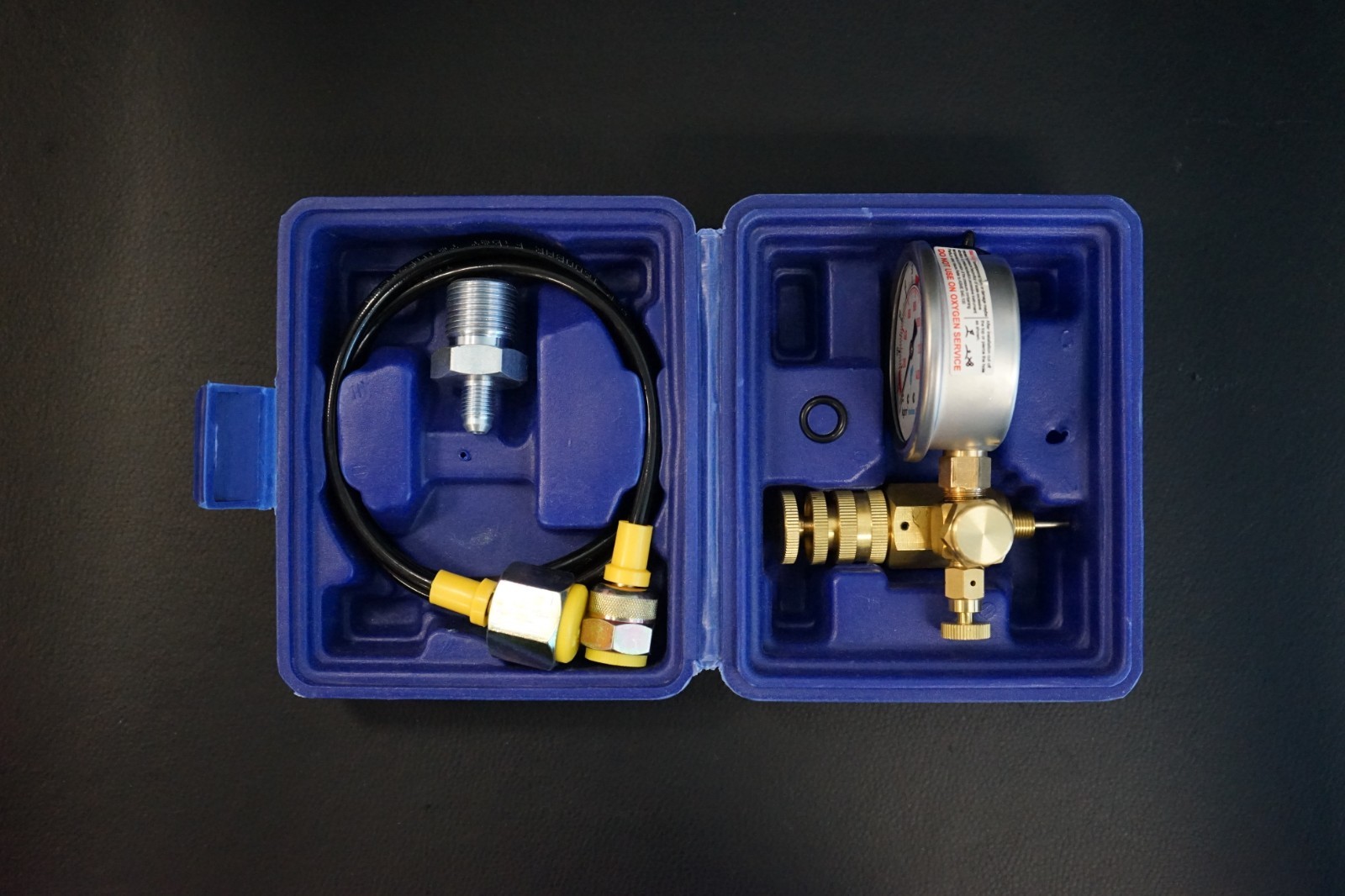 (NEW) Nitrogen Gas Kit w/ Adapter for Hydraulic Hammer: Soosan, Stanley MB-EX…
